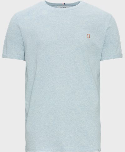 Les Deux T-shirts NØRREGAARD T-SHIRT LDM101155 2401 Blue